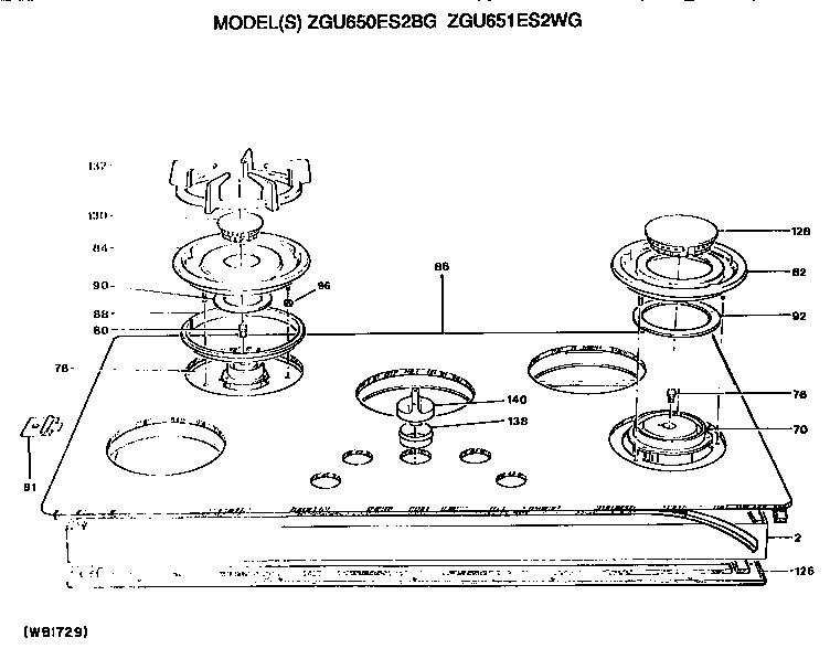 GE ZGU650ES2BG null diagram
