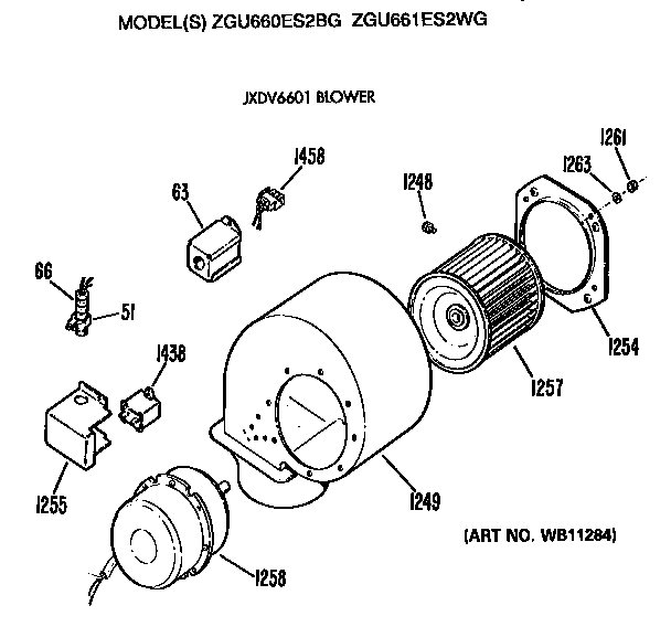 GE ZGU660ES2BG null diagram