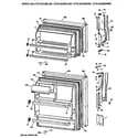 Hotpoint CTX14CIXKLAD doors diagram