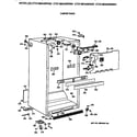 Hotpoint CTX18BAXBRAD cabinet diagram