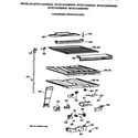 GE MTX21GAXBRWW compartment separator diagram
