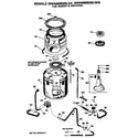 GE WWA8695SBLWW replacement parts diagram