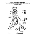 GE WWA8607SBLWW replacement parts diagram