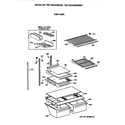 GE TBT18DAXBRWW shelves diagram