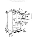 GE TBT25JAXBRAA cabinet diagram
