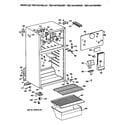 GE TBX14AYXKRAD cabinet diagram