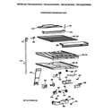GE TBX18JAXCRAA compartment separator diagram