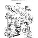 GE TPG21BRXAWW freezer section diagram