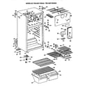 GE TBX18SYYBRWH cabinet diagram