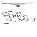 GE MTX18KAXCRWH icemaker diagram