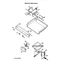 GE JGBS21EV2WH burner assembly diagram