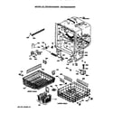 GE ZBD3500X66WW tub/racks diagram