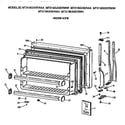 GE MTX18GAXERAA freezer door diagram