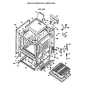 GE JGBS04EV2WH oven cabinet diagram
