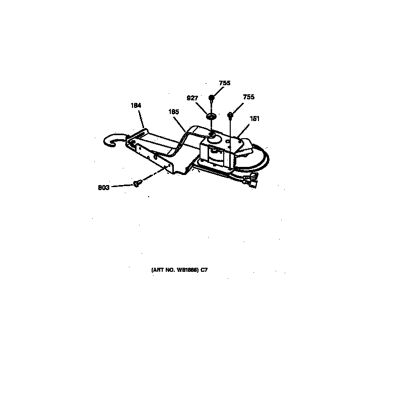GE JKP14WV1WW lock diagram