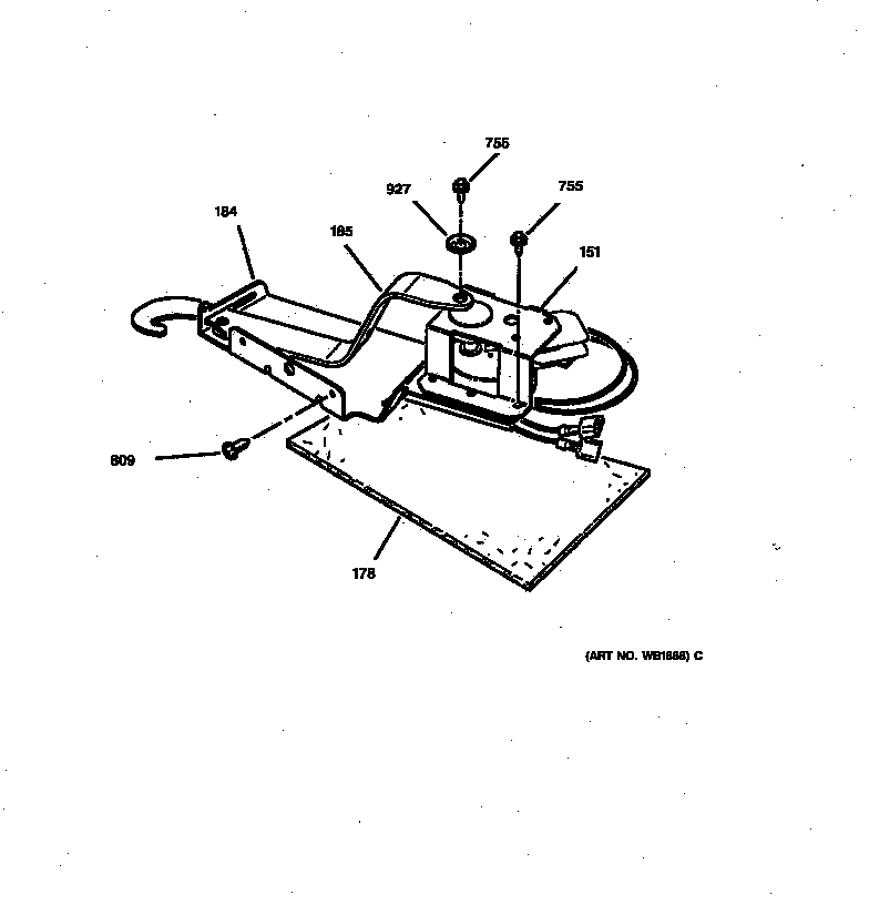 GE JSP39GS2WG lock diagram