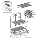 GE TBX18SIXPLAA shelf parts diagram