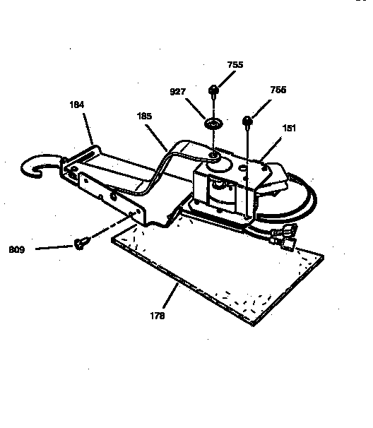 GE JCSP38GV1BB lock diagram