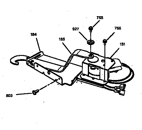 GE JRP15WW1WW lock diagram