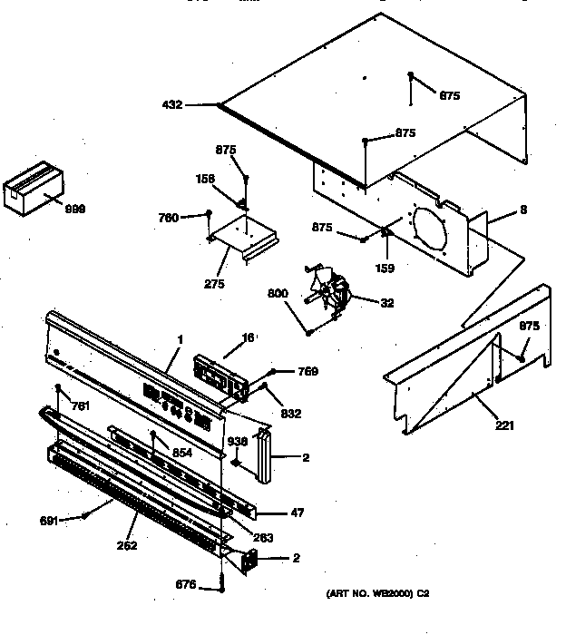 GE JKP15BW1BB control panel diagram