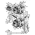 GE ZEK755BW1BB body parts diagram