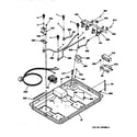 GE JGP336BEV1BB gas & burner parts diagram