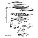 GE TBX18MAZBRAA compartment separator parts diagram