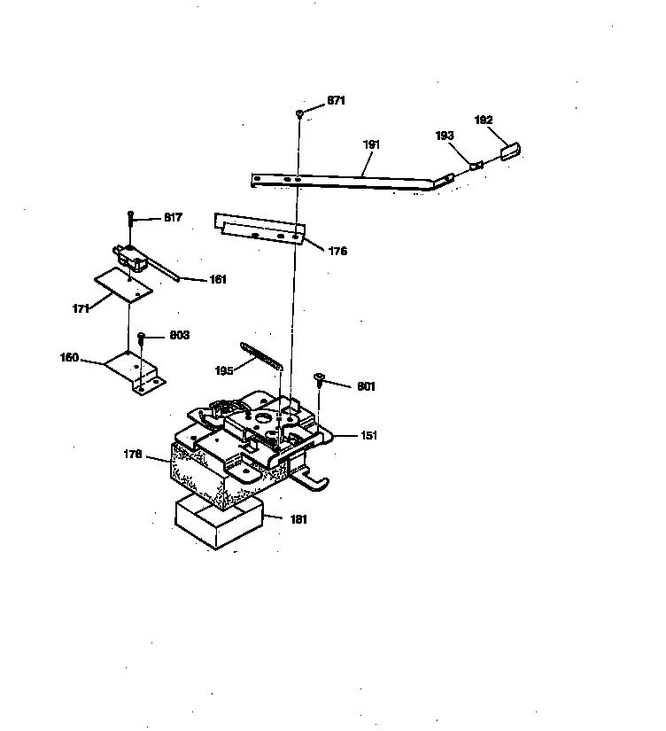 GE LEB356GY1BB lock diagram