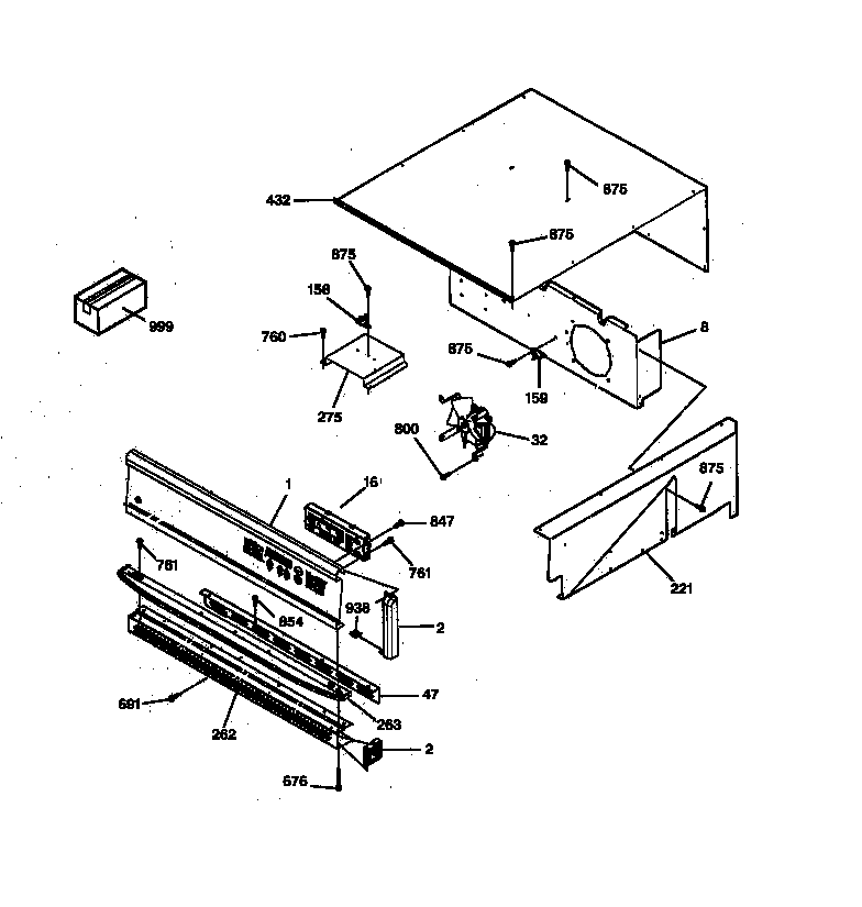 GE JKP15AW2AA control panel diagram
