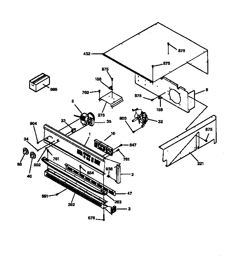 GE JKP27WW2WW control panel diagram