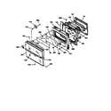 GE JKP27WW2WW upper door diagram