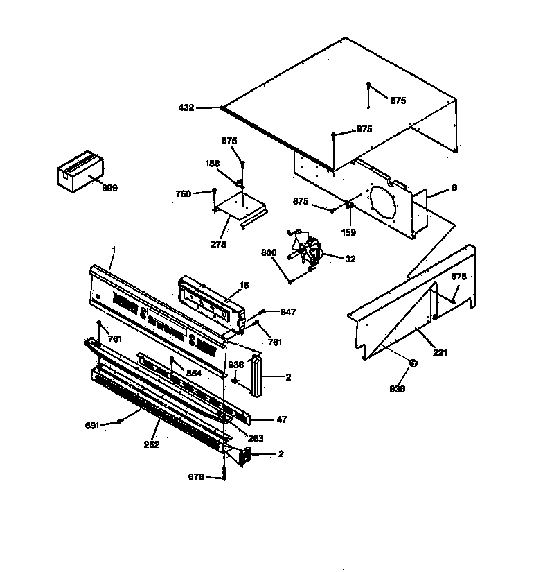 GE JKP56AW2AA control panel diagram