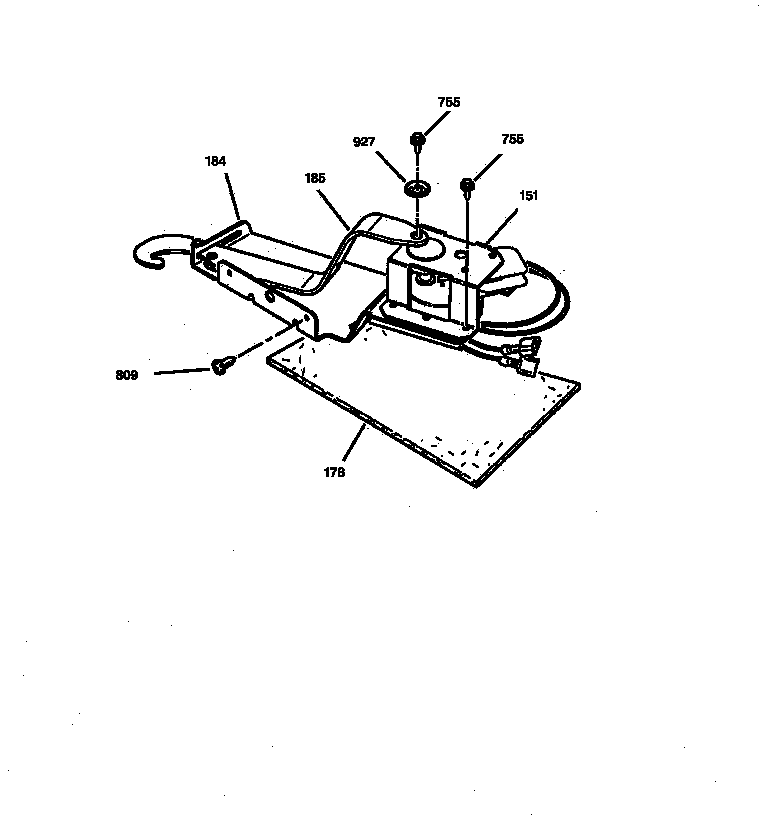 GE JCSP39WW2WW door lock diagram