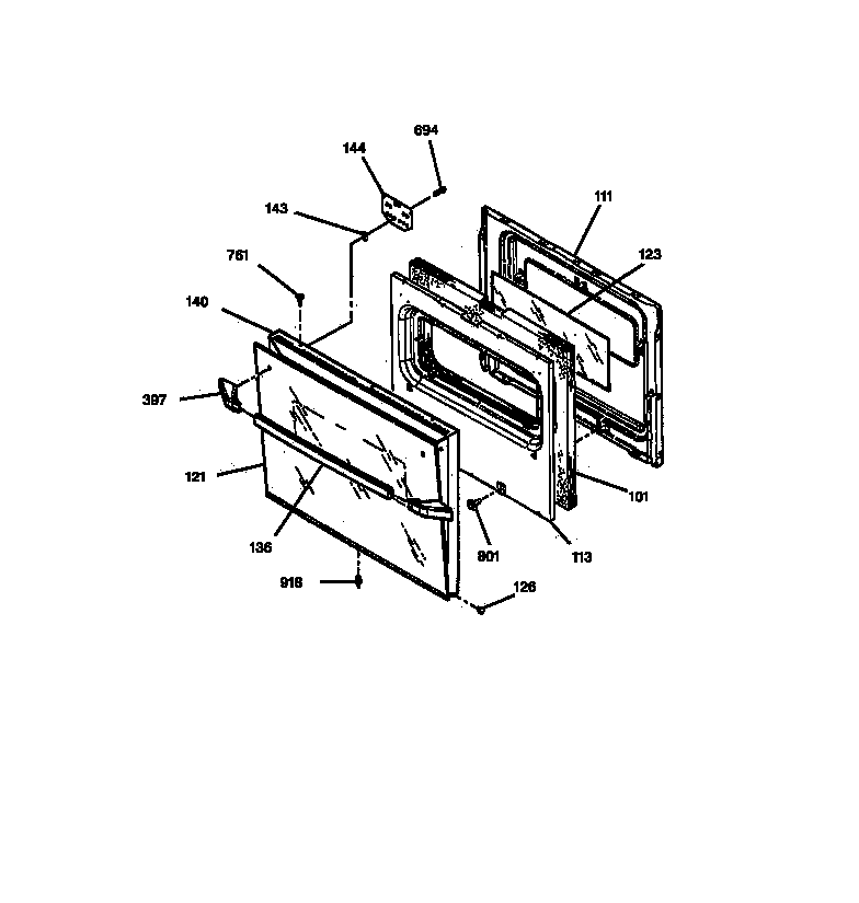 GE JKS05BW2BB door diagram