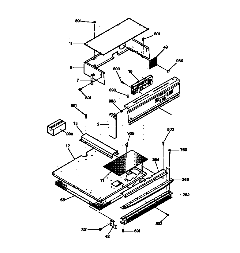 GE JGRS14BEW2BB control panel diagram