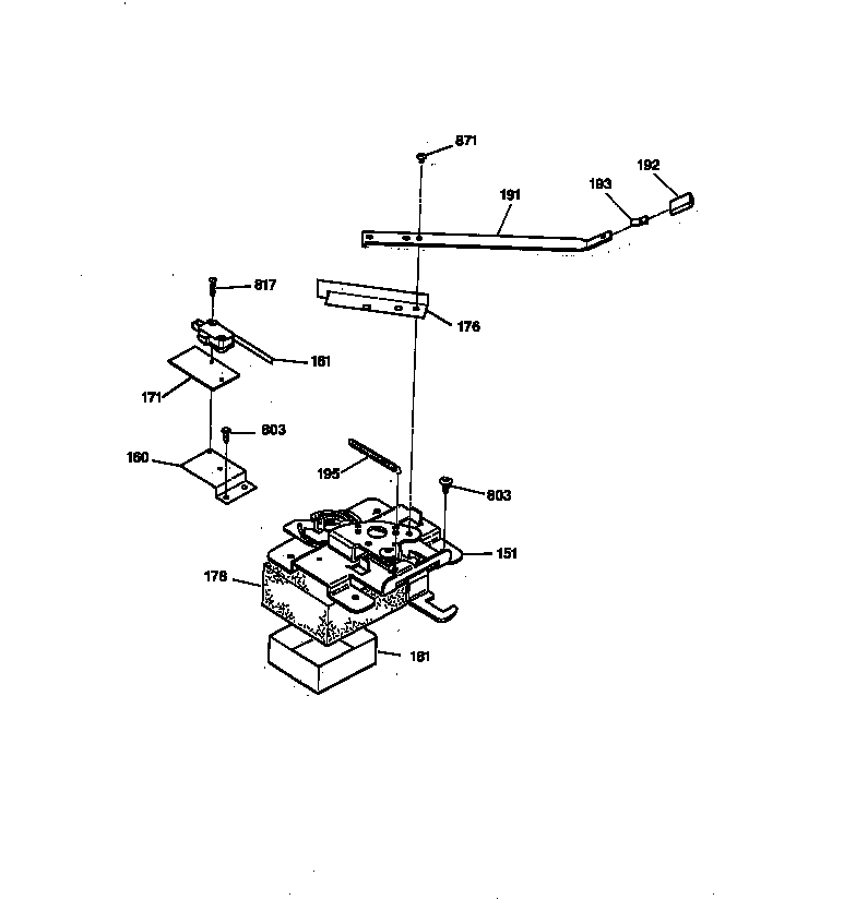 GE LEB356GY2BB door lock diagram
