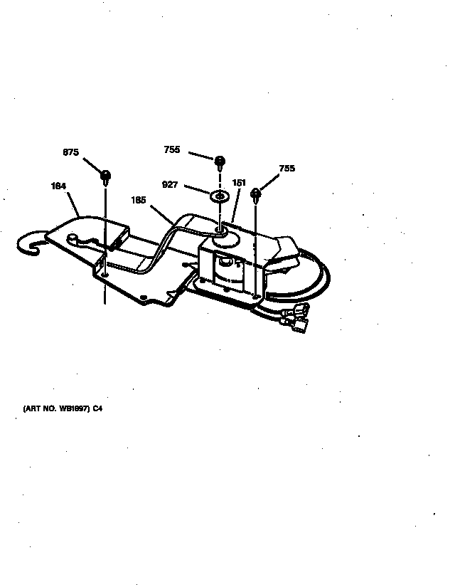 GE JTP56WW2WW door lock diagram