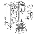 GE TBX16SSZDLAD cabinet diagram