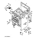 GE JBP60BY2WH body parts diagram