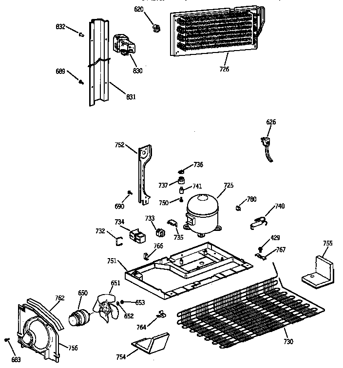 Hotpoint CTX18EAZCRWW unit parts diagram
