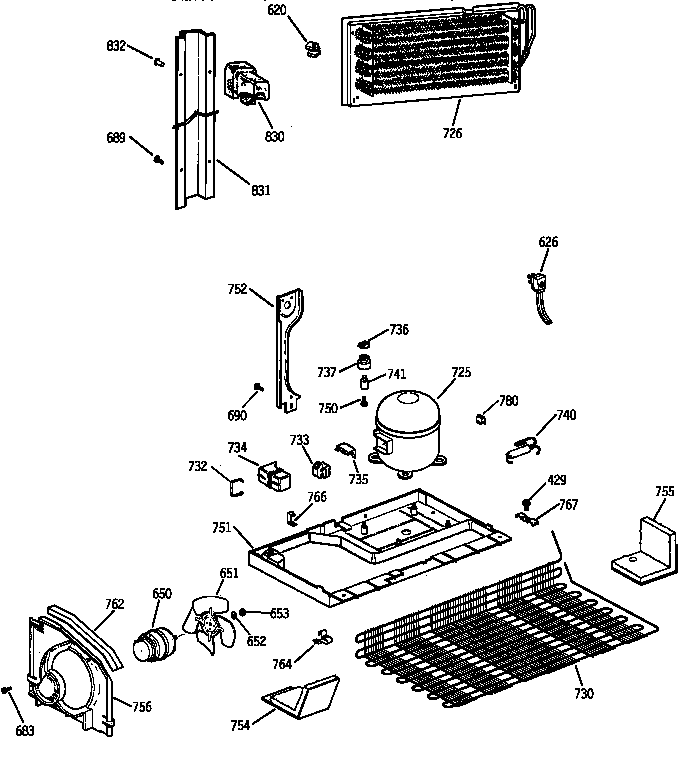 Hotpoint CTX21DAZHRAA unit parts diagram