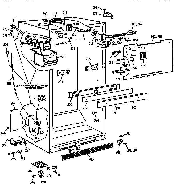 Hotpoint CTX18GAZKRAA cabinet parts diagram