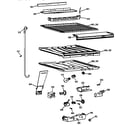 Hotpoint CTX21EABBRAA compartment separator parts diagram