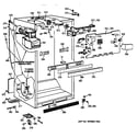 GE TBX22ZIBBRAA cabinet parts diagram