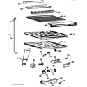GE TBX19ZABBRWW compartment separator parts diagram