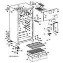 GE TBT14SABBRWW cabinet diagram