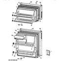 Hotpoint CTX16CYZGRWH doors diagram