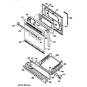 Hotpoint RGB532BEA1WH door & drawer parts diagram
