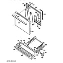 Hotpoint RGB524PPA1AD door & drawer parts diagram