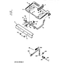 Hotpoint RGB508PEA1WH gas & burner parts diagram